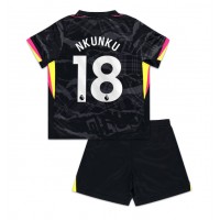 Camisa de time de futebol Chelsea Christopher Nkunku #18 Replicas 3º Equipamento Infantil 2024-25 Manga Curta (+ Calças curtas)